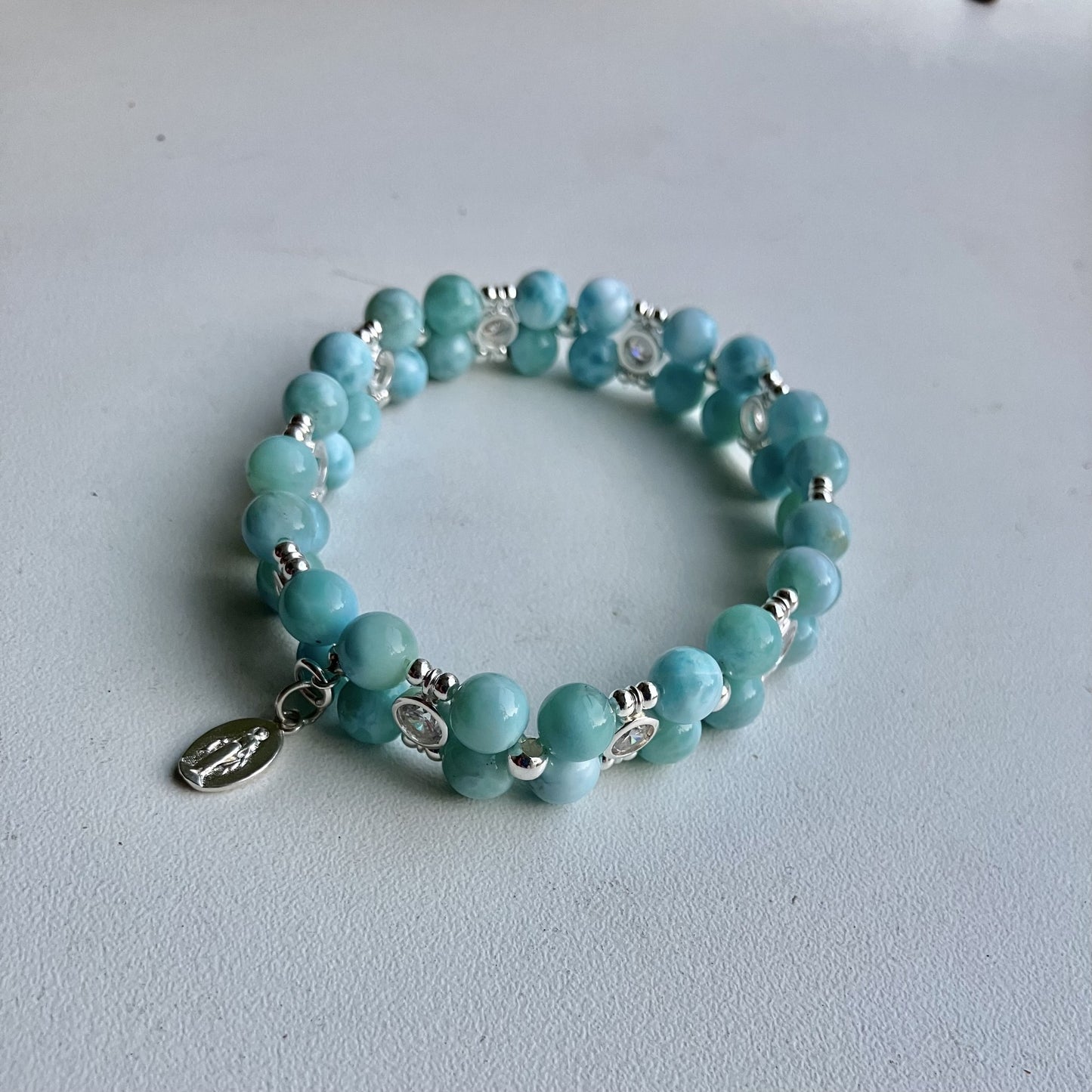 Larimar AA Quality Bracelet (17-18cm) (90)