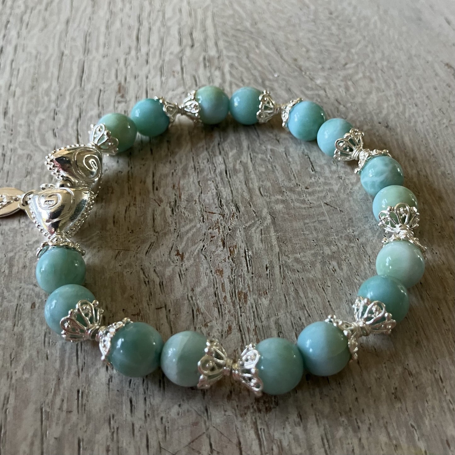 Larimar 9mm AA Quality Bracelet (17,5-18,5cm) (91)
