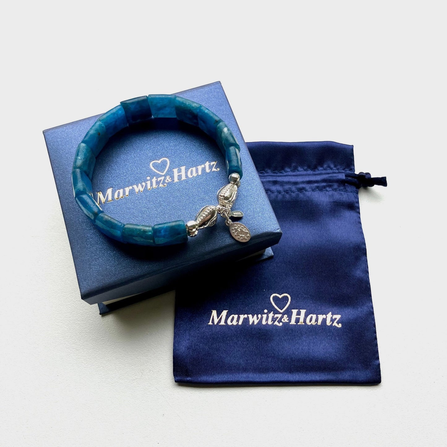 Apatite bangle bracelet with 925 sterling silver beads(16,5-17,5cm) (9)
