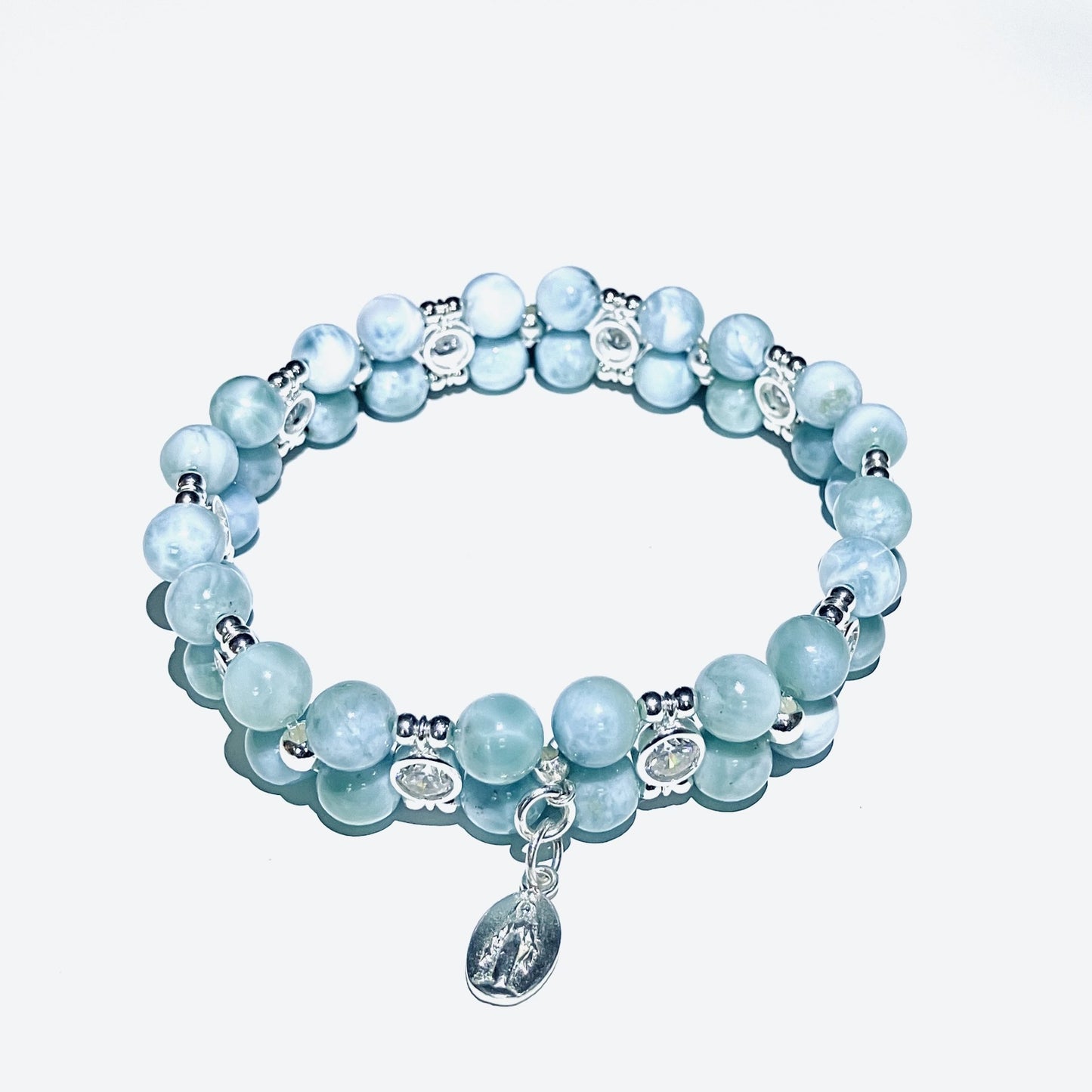 Larimar AA Quality Bracelet (17-18cm) (90)