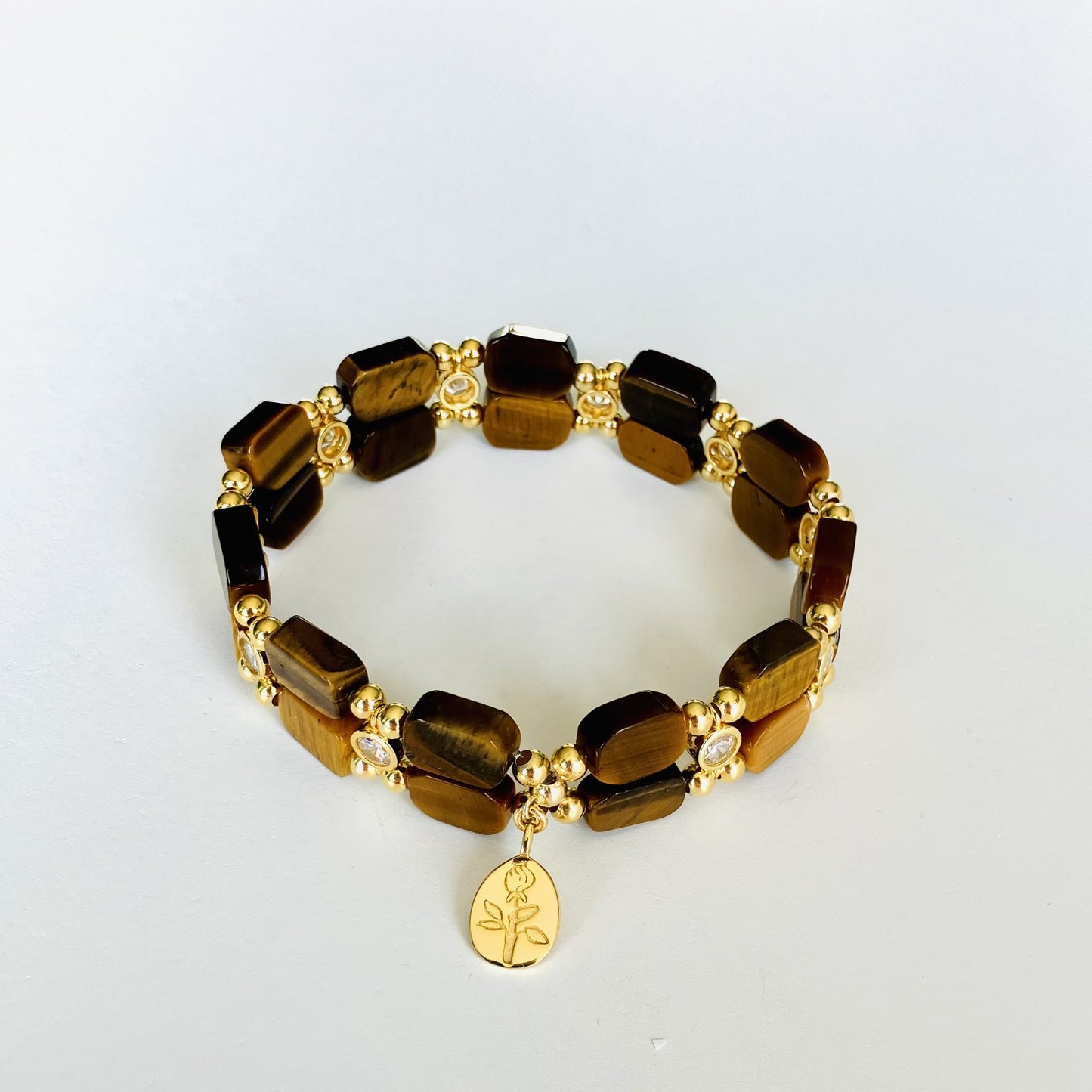 Tiger Eye double gold (18-19cm) (1)