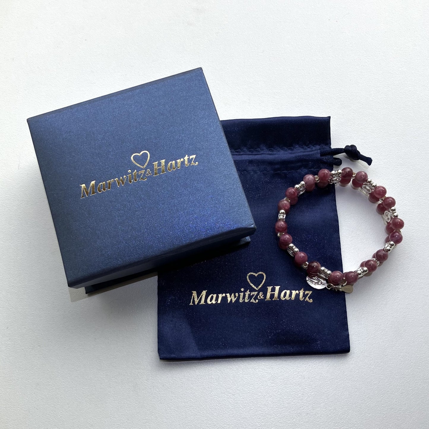 Tourmaline Bracelet 925 silver & zirkon 15-16cm (61)
